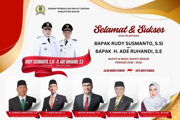 Bupati dan Wakil Bupati Bogor Periode 2025-2030