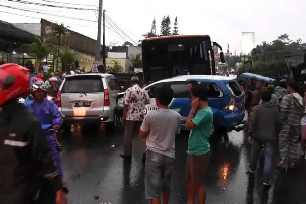 Kumpulan Fakta Hasil Olah TKP Kecelakaan Maut Bus di Puncak Bogor